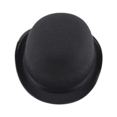 Imagem de UxicRuya Chapéu mágico de cartola preto para o clube rave Halloween Vestido