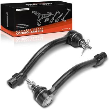 Imagem de A-Premium 2 x terminais de direção externos dianteiros, compatíveis com Hyundai Elantra 2011-2016, Elantra GT 2013-2017, Elantra Coupe 2013-2014, Veloster 2012-2017 e Kia Soul 2014-2019, Soul EV