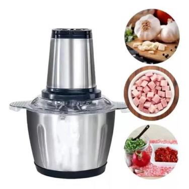 Imagem de Triturador Processador Elétrico De Alimentos Moedor Carne e Leguminosa