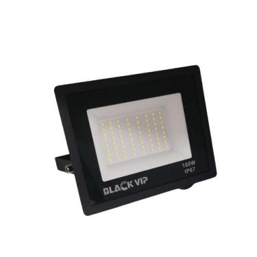 Imagem de Refletor Led 100w Holofote bivolt Prova Dágua Ip66 Branco Frio 6000K -