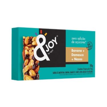 Imagem de Barra Nuts Zero Banana + Damasco e Nozes 2 Unidades 50g - Enjoy