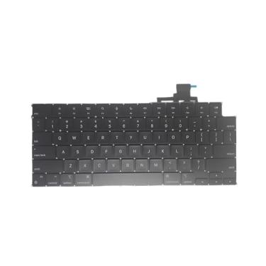 Imagem de Yriellp Teclado de substituição com luz de fundo e parafuso de rebite compatível com MacBook Air M2 Retina 34.5 cm A2681 MLY33LL/A MLY43LL/A EMC4074 2022 ano (teclado e parafuso)
