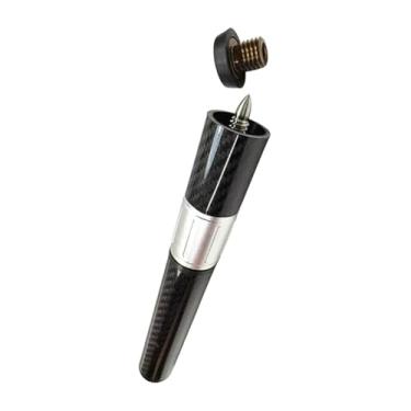 Imagem de Aymzbd Pool de fibra de carbono Piscina de ponta Butt Extlender Pool Cue Extension