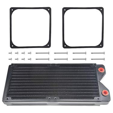 Imagem de BXQINLENX 240 Pure Cobre 12 Tubos de Radiador de Calor para Computador PC CPU CO2 Laser Water Cool System