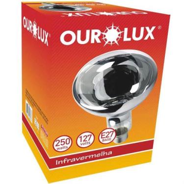 Imagem de Lâmpada Secagem 250W 127V - 01798 - OUROLUX
