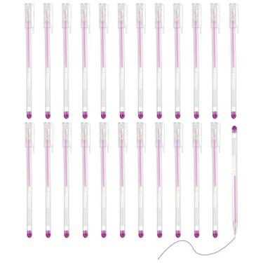 Imagem de PATIKIL 24 canetas de gel coloridas, canetas de gel pastel de ponta fina de 0,5 mm, tinta de alta luz para projetos faça você mesmo, pintura, diário, caderno, desenho de papel preto, 16 cm de