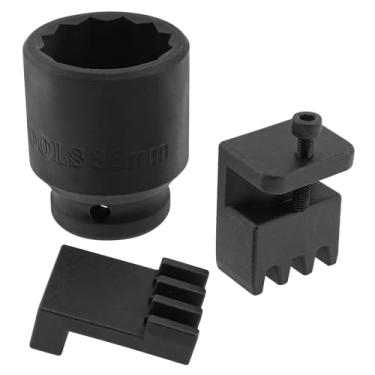 Imagem de ePathChina Ferramenta de bloqueio de volante de 36 mm com soquete de 3/4 polegadas para motor Duramax de 6,6 L