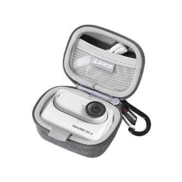 Imagem de RLSOCO Capa Rígida Para Câmera De Vlog Portátil Insta360 Go 3S/Go 3 4K (Cinza)