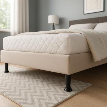 Imagem de Kit Pés Cama Box Queen Size King Baú Casal 13cm Reforçado - Mustafar V