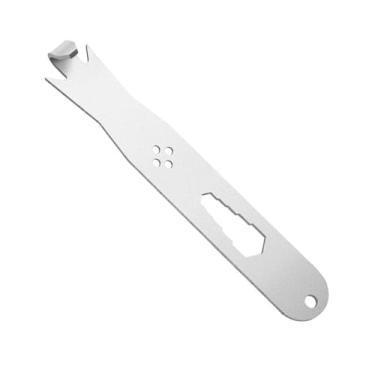 Imagem de Fenteer Ferramenta de torção de arame farpado, alta resistência, metal, ferramenta profissional eficiente para torcer arame farpado, tensor de fixação de fios