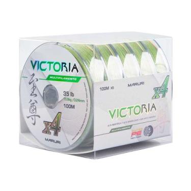 Imagem de Caixa/Kit de Linha Multifilamento VICTORIA 4X 500mt - Maruri, 0,40 mm,