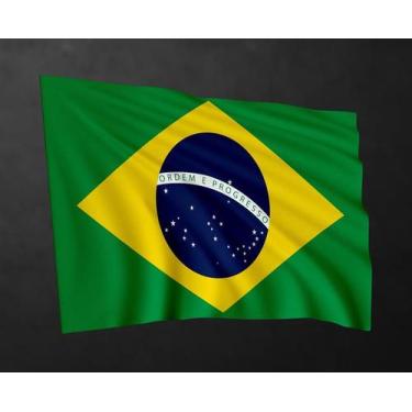 Imagem de Bandeira do Brasil em Bember 100% Poliéster 140x100 Cm - Presente-Brin