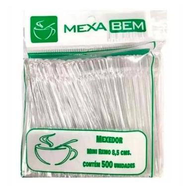 Imagem de Mexedor Cristal MEXA BEM Grande Pct.c/500un