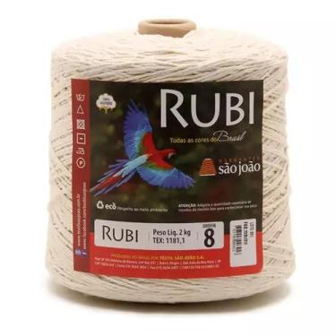 Imagem de Barbante Rubi 2kg nº 8 - São João