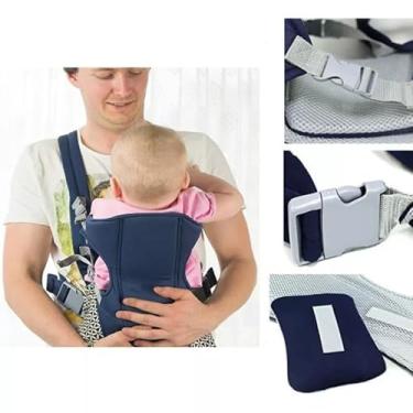Imagem de Canguru Ergonômico para Bebê 3 em 1, Azul