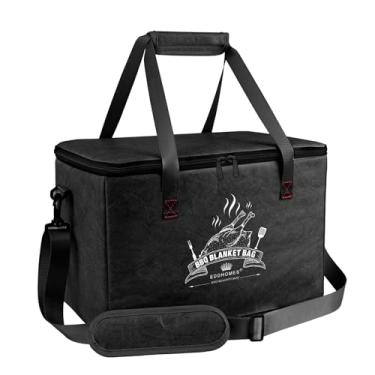 Imagem de EddHomes Manta Para Churrasco Descansar Carne, Térmica Reutilizável Peito Bovino, Bolsa Carne De Grande Capacidade Com Alça Ajustável, Defumador