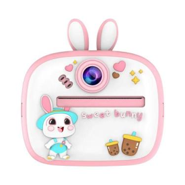 Imagem de Câmera Digital Infantil Com Impressão Instantânea, Cartão De Memória 3