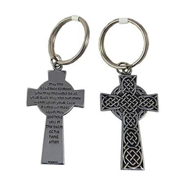 Imagem de Cathedral Art (Abbey & CA Gift May The Road Rise chaveiro, 5 cm x 20 cm x 15 cm, prata