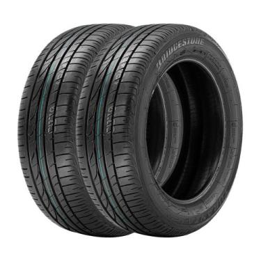 Imagem de Jogo 2 Pneus Bridgestone Aro 17 Turanza ER300 245/45R17 95W, 5 anos Co