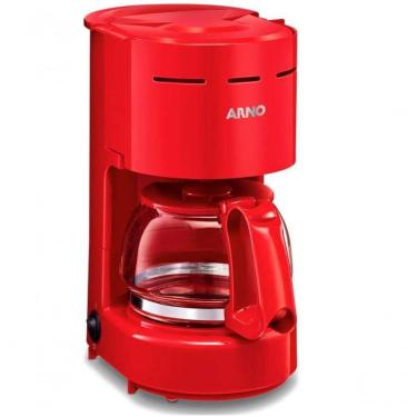 Imagem de Cafeteira Eletrica Arno 12 Xicaras 650w Luxx Red 110V