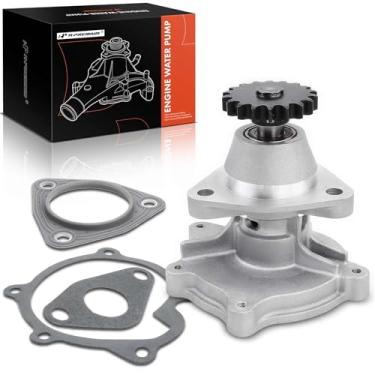 Imagem de A-Premium Bomba D'Água Com Motor Polia E Junta - 2,4 L Dohc Compatível Chevy, Pontiac, Buick Olds, Malibu, Cavalier, Grand Am, Sunfire, Alero, Achieva, Skylark, Substituição Nº 24573636, 24575951