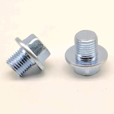 Imagem de DZMZL Bujão de drenagem do cárter de óleo do motor 9034112012/90341-12012 serve para Toyota 4Runner Avalon Camry Corolla Prius serve para Lexus CT200h ES300 ES350 GS460 IS250 Qtde 2