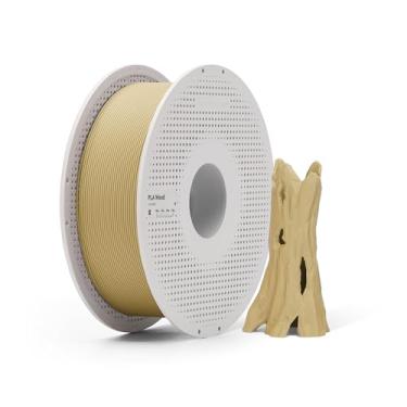 Imagem de Filamento Impressora 3d Bambu Lab Pla Wood 1kg Carretel Reutilizável Cor Classic Birch 13505