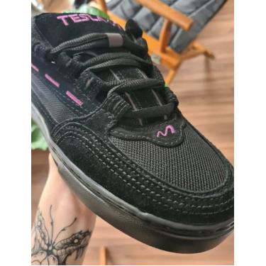 Imagem de Tênis tesla coil black purple, Purple, 35