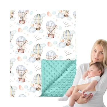 Imagem de Mantas De Berço Infantis - Manta Quente Aconchegante Macia Infantil - Artigos Para Berçário Para Enrolar Viagem Sofá Piquenique Berço Portátil Cama Cadeira de Carro ao Ar Livre Acampar