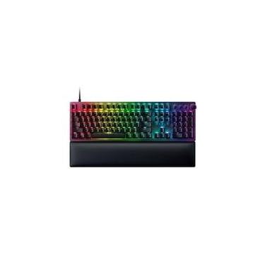 Imagem de Teclado Óptico Mecânico Gamer Razer Huntsman V2, Chroma RGB, Switch Razer Purple, US, Preto - RZ03-03930400-R3U1