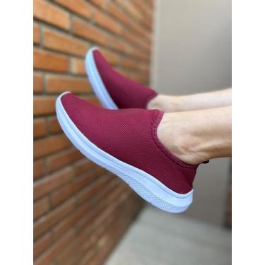 Imagem de Tênis Meia Feminino Slip On Casual Confortável Leve - Jhonny Shoes, Ve