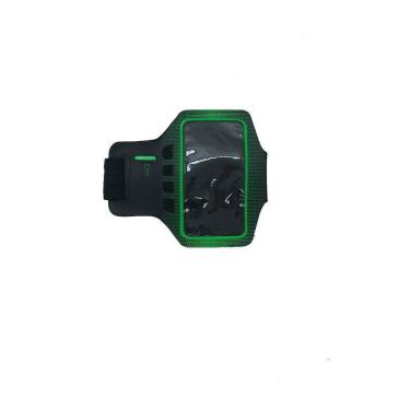 Imagem de Capa Celular Braçadeira Corrida Academia Verde Tamanho G