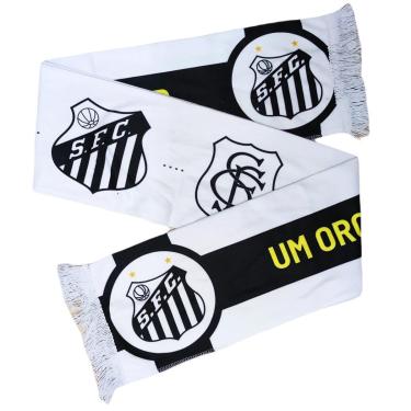 Imagem de Cachecol Santos Faixa Evolução Símbolos - Adulto-Unissex