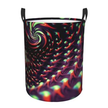 Imagem de Cesto de roupa suja para tonturas de ficção científica fantasia dobrável à prova d'água cesto de armazenamento de roupas com alças pano oxford organizador de brinquedos cesta para banheiro, lavanderia