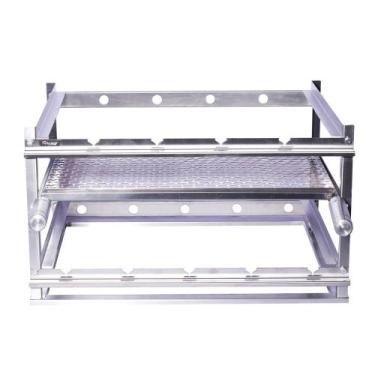 Imagem de Suporte para Churrasco Fast Gourmet Standard de 5 Espetos e Grelha SAS