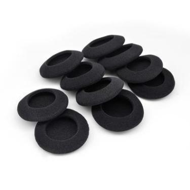 Imagem de Kit Com 10 Almofadas De Espuma Orelha, Para Jabra Evolve 20, 30,40, 65