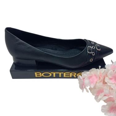 Imagem de Linda Sapatilha Bottero Em Couro, 38, Preto