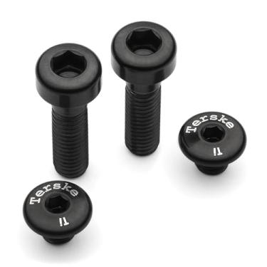 Imagem de Kit de parafusos de freio de titânio | Shimano XTR/XT/SLX/Deore (PVD preto)