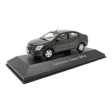 Imagem de Miniatura Chevrolet Cobalt 2011 Cinza Metal 1:43 - Planeta Deagostini,