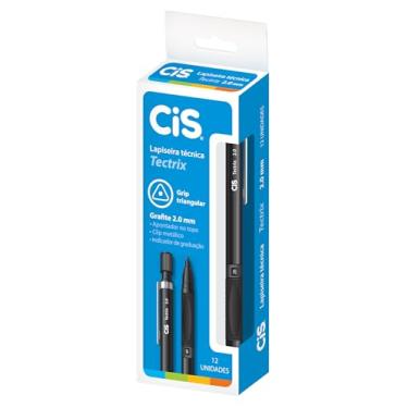 Imagem de Lapiseira Técnica Tectrix, CIS, 31.3900, Preto, Caixa com 12 unidades
