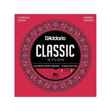 Imagem de Encordoamento Violão Nylon Tensão Media Student Ej27n D Addario