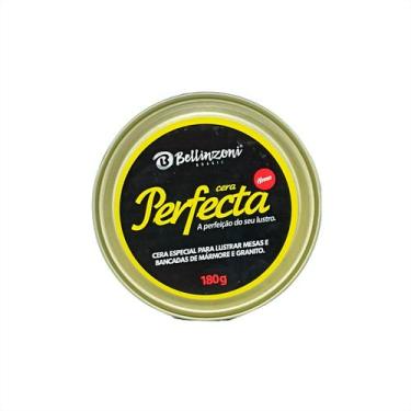 Imagem de Pasta Polidora Brilho Granito Marmore Cera Perfecta Preta 180gr - Bell