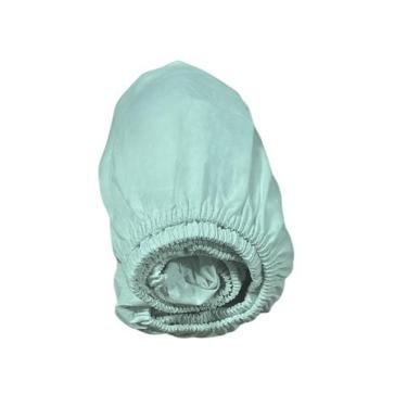 Imagem de lençol com elástico 100% algodão percal 200 fios solteiro, Casal, Quee