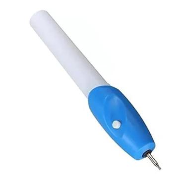 Imagem de Garosa Caneta de Letras Elétricas, Ferramenta de Gravura Sem Fio Sem Fio para Artesanato de Bricolage Com Estrutura Estável, para Cerâmica de Madeira de Couro de Plástico de Metal de