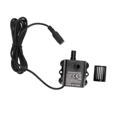 Imagem de POCREATION Submersible, DC 12V 10W 400L H Anfibio IP68 Água Sem Escovas Com Ajuste de Fluxo LED Indicador para Aquário Fonte Refrigeração de Água de Computador