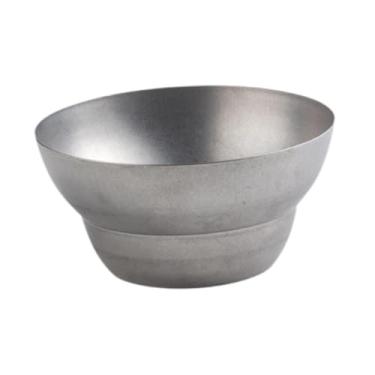 Imagem de Generic Tigela de mistura retrô de aço inoxidável para macarrão, tigela de ramen para comer, restaurante, sopa, sorvete, cozinha