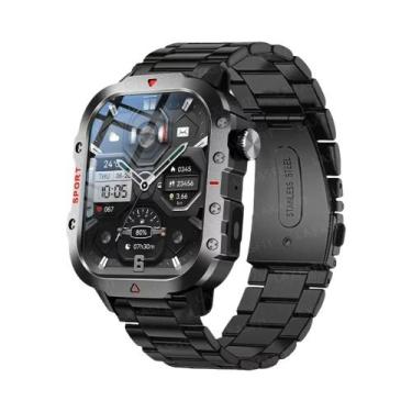 Imagem de Relógio Inteligente Militar Masculino Resistente LAXASFIT 2025 201 Tel