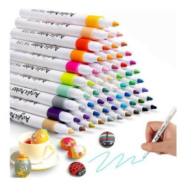 Imagem de Super Kit Profissional Canetinhas Marca Texto 1Linha Touch