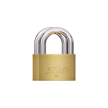 Imagem de 02 Cadeado Segredos Iguais Mestrado Mesma Chave 50Mm