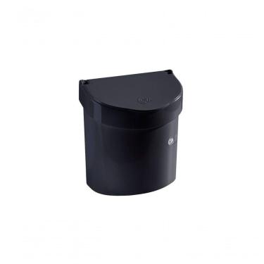 Imagem de Lixeira Para Pia Glass 20,3 X 14,6 X 21,3 Cm 2,7 L Preto Coza